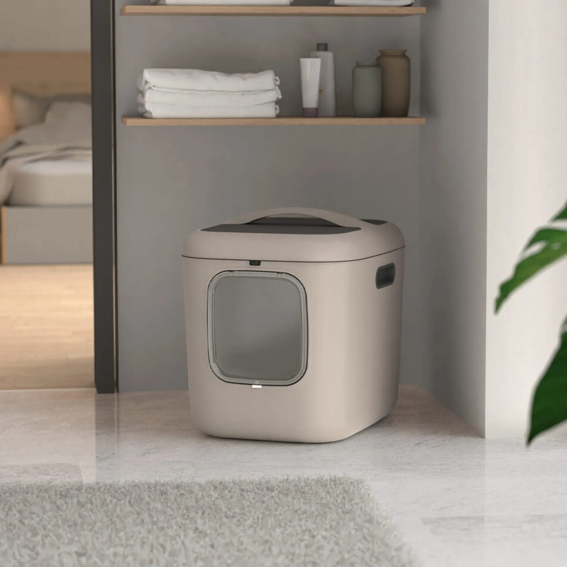 Rotho - Toilette per Gatti XL Biala