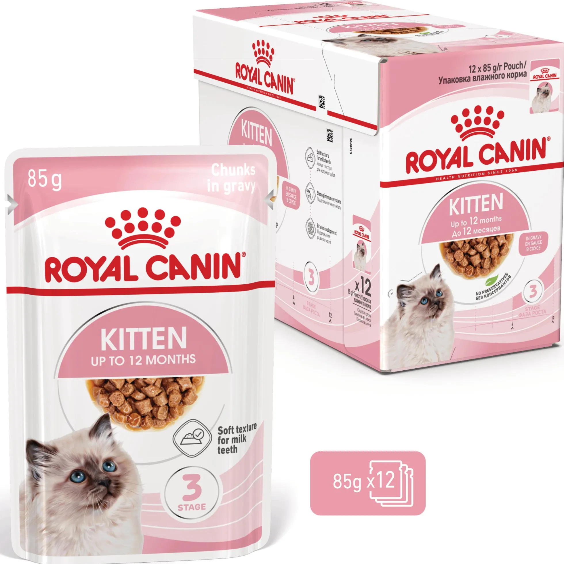 Royal Canin Kitten in Gravy - Cibo per Gattini