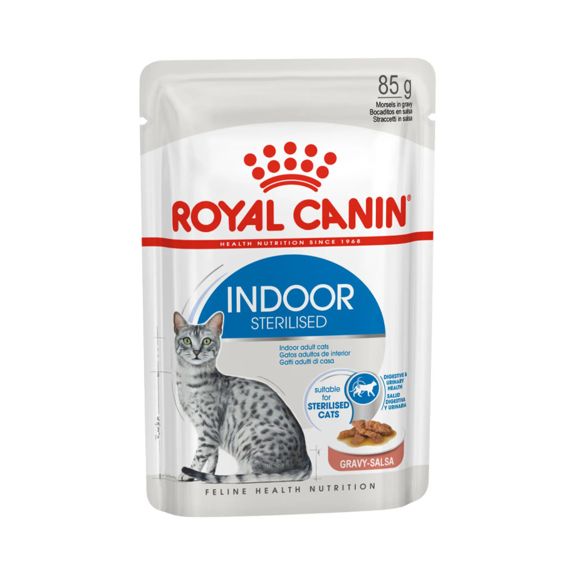 Royal Canin Sterilised Indoor in Gravy - Cibo per gatti