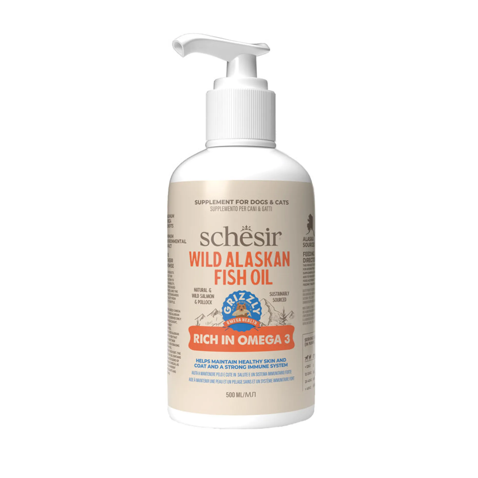 Schesir Grizzly Wild Alaskan Fish Oil