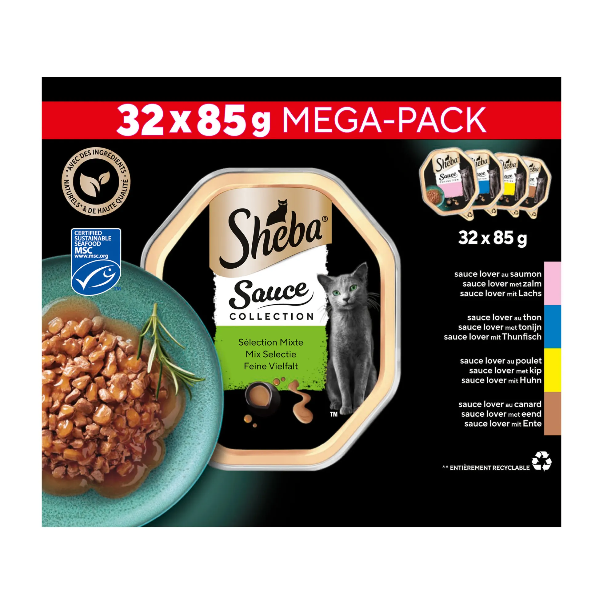Sheba Sauce Collection - Mix Selezione - Mega Pack