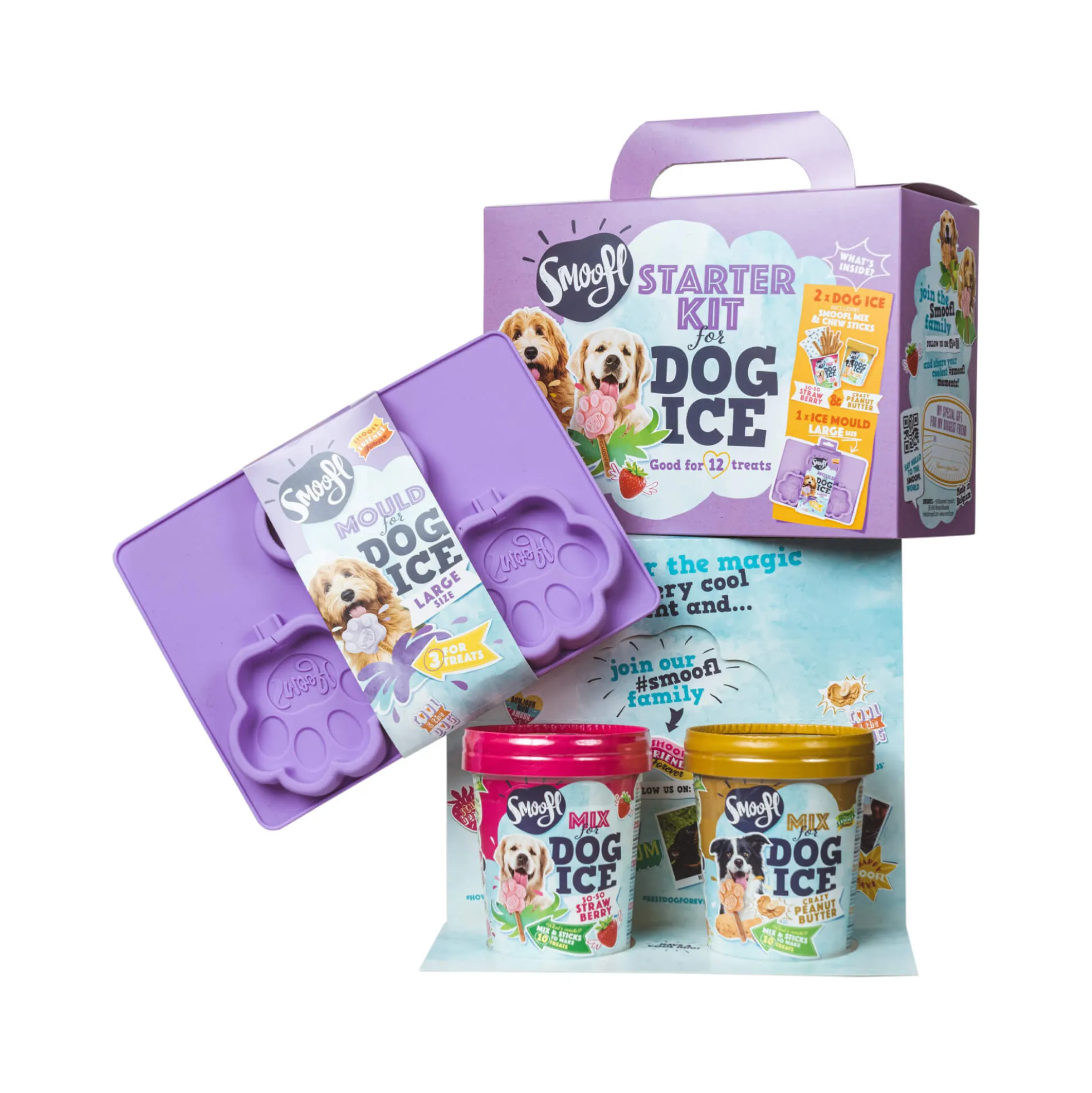 Smoofl Dog Ice Starter Kit