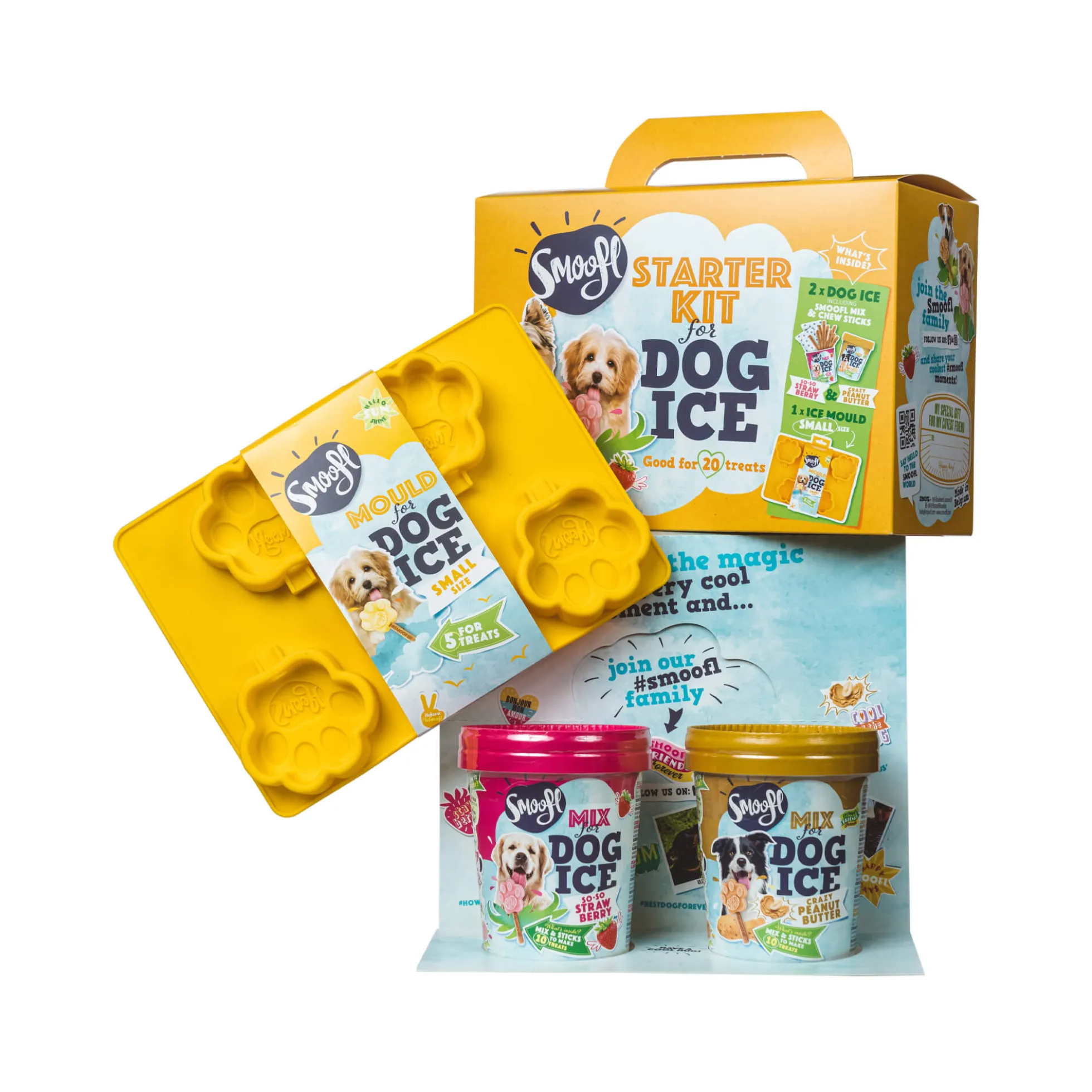 Smoofl Dog Ice Starter Kit