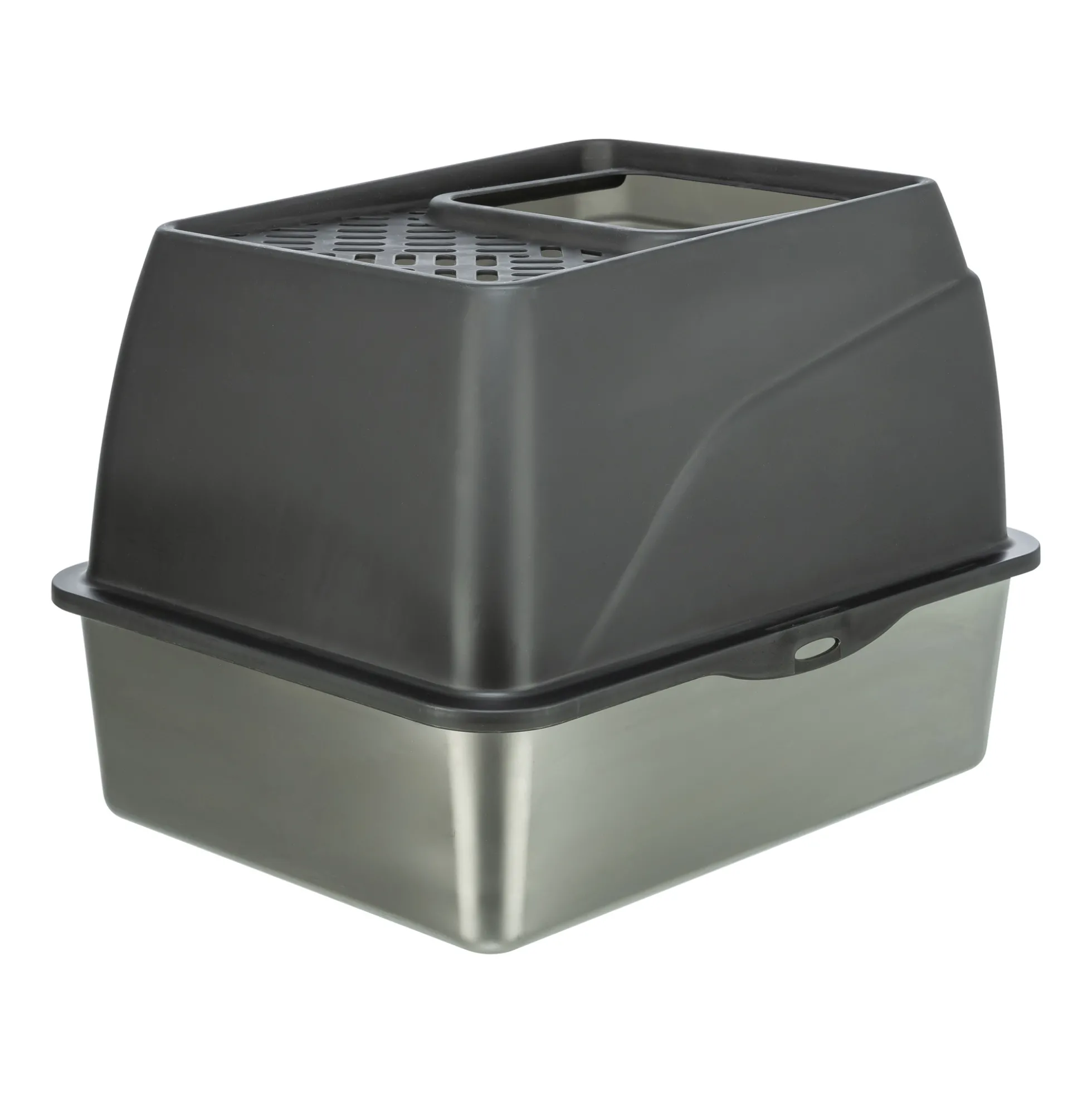 Trixie Lettiera in Acciaio Inox Niro Hop-In