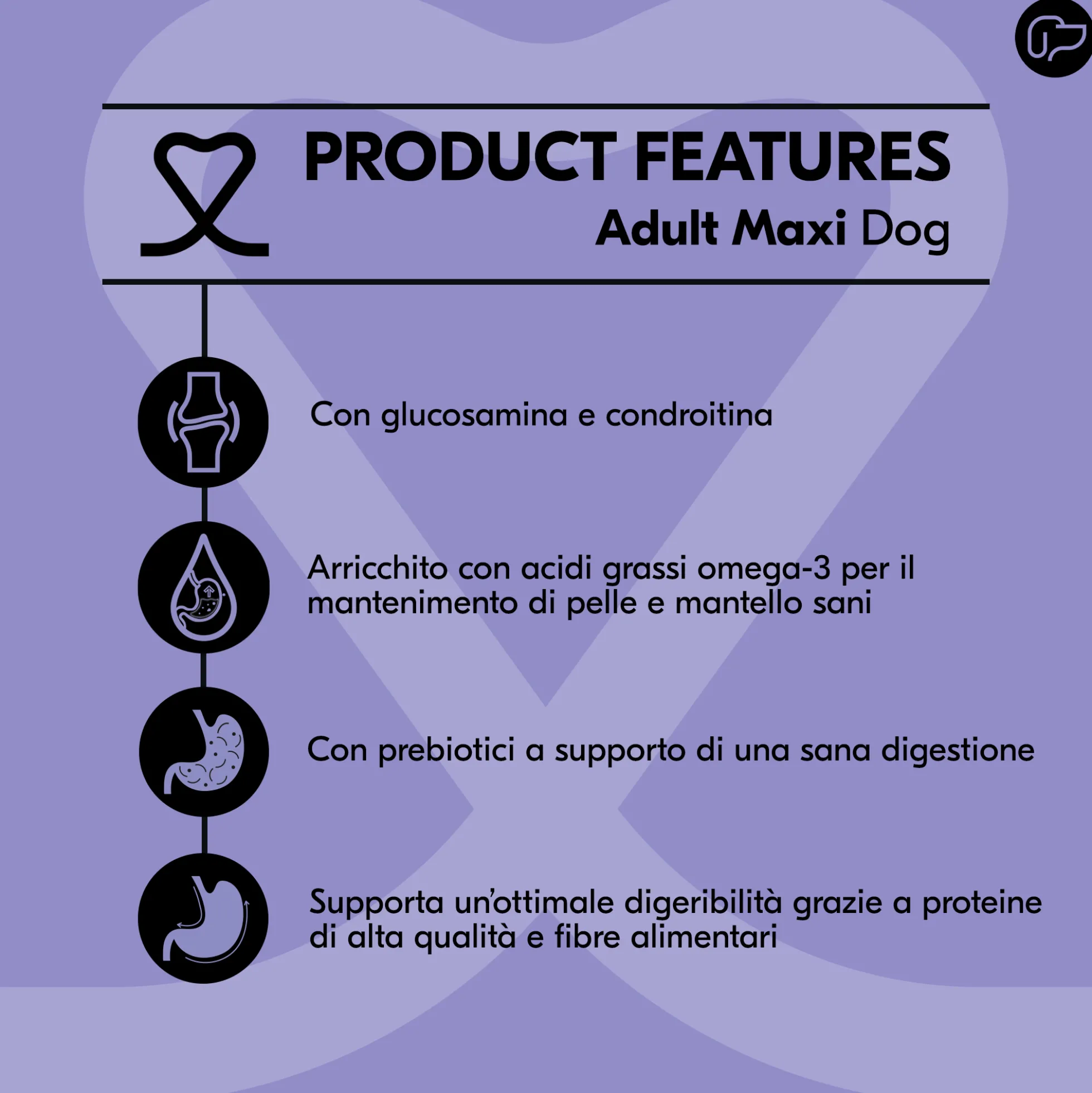 Vetality Adult Maxi - Cibo per Cani