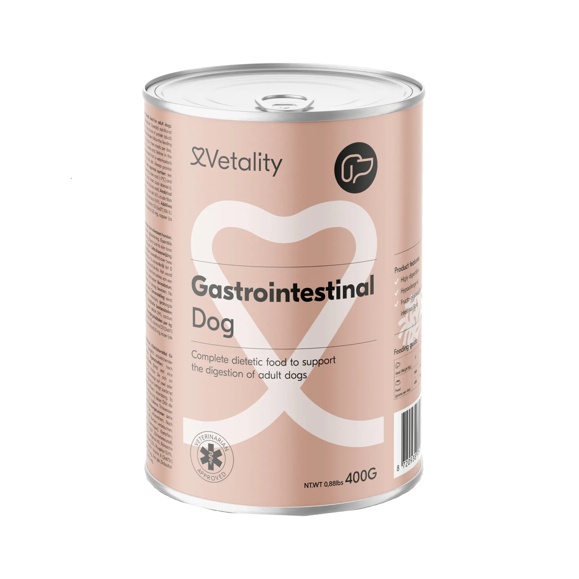 Vetality Gastrointestinal Dog Wet