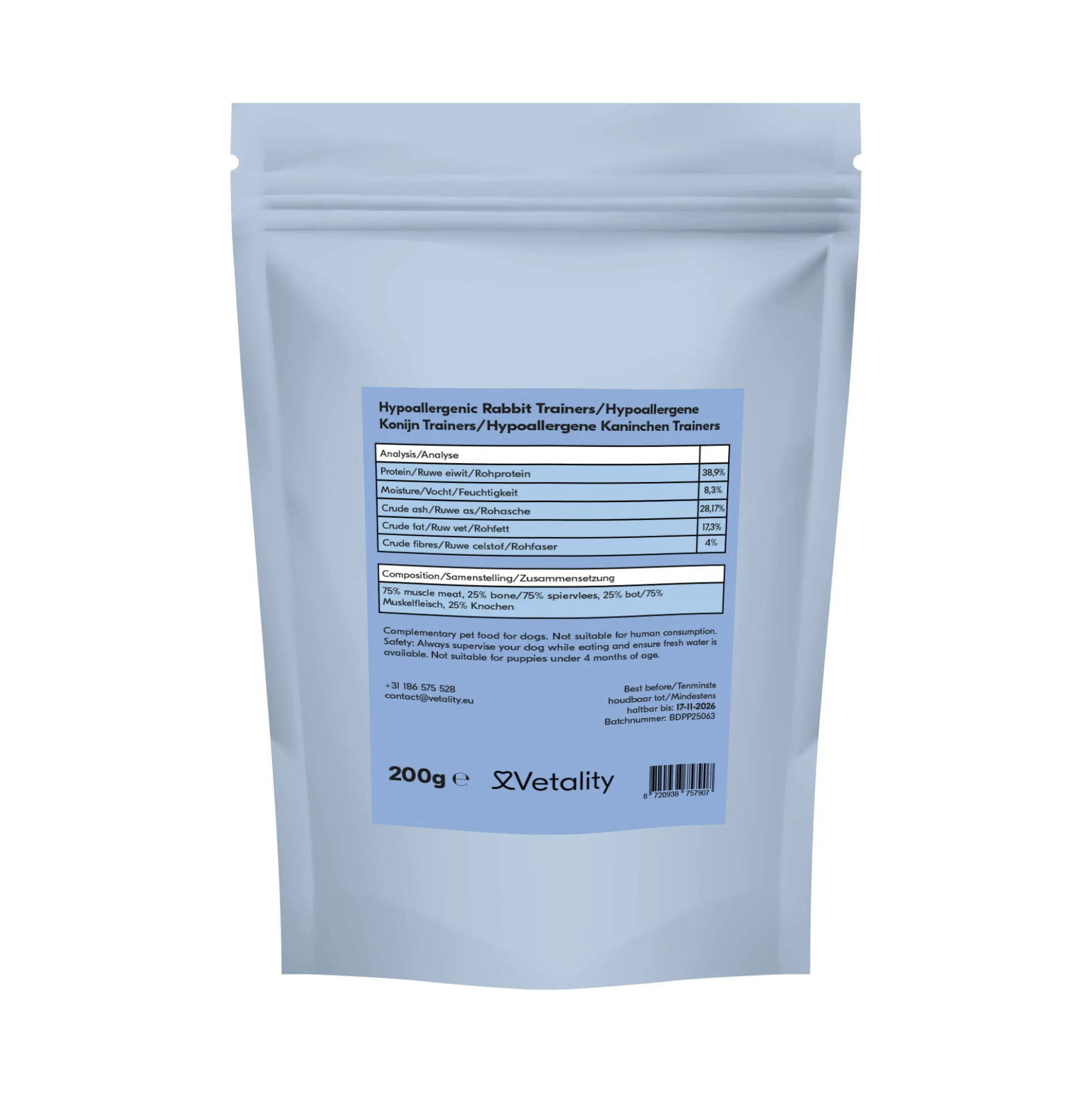 Vetality Snack Ipoallergenici