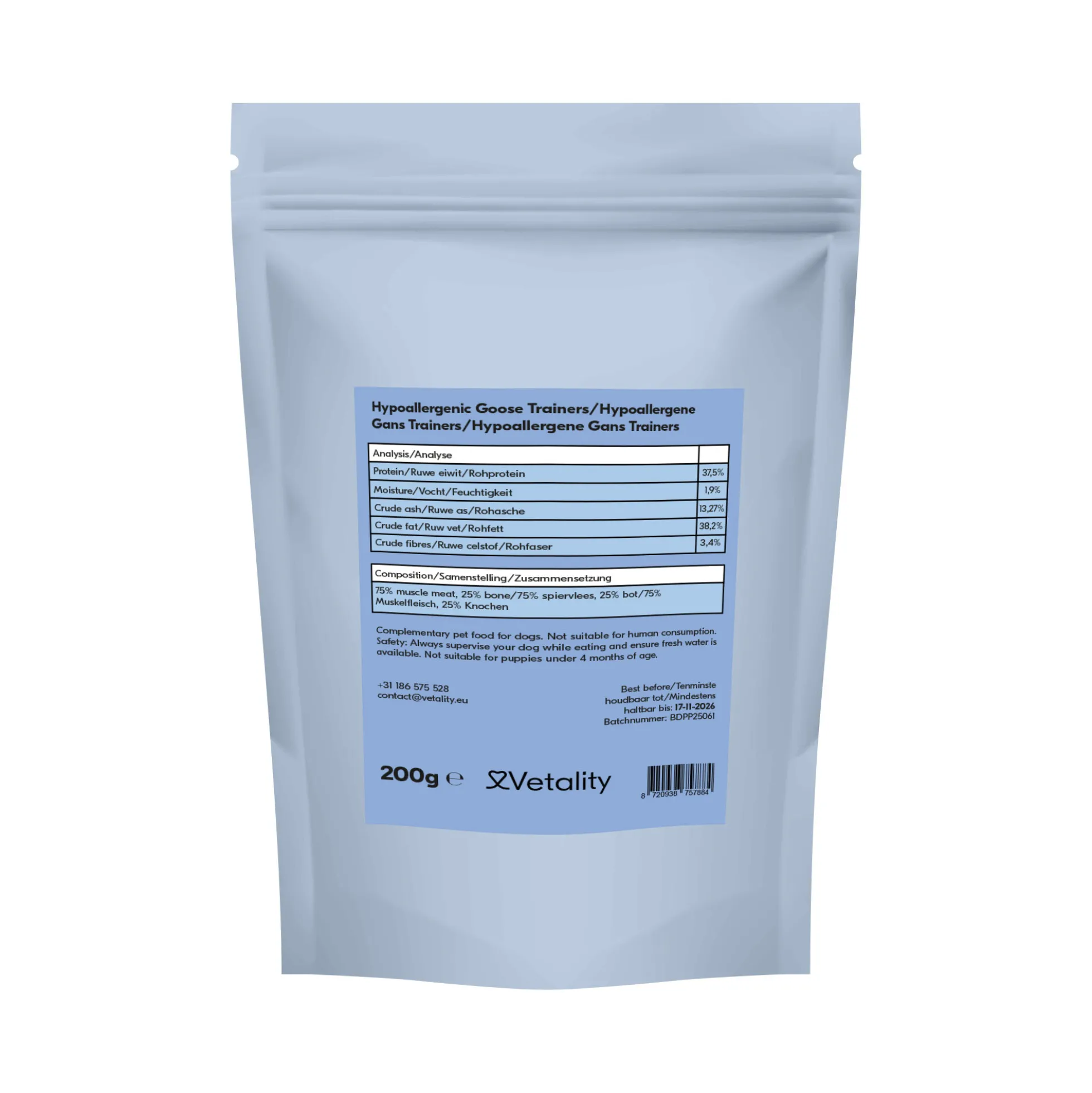 Vetality Snack Ipoallergenici