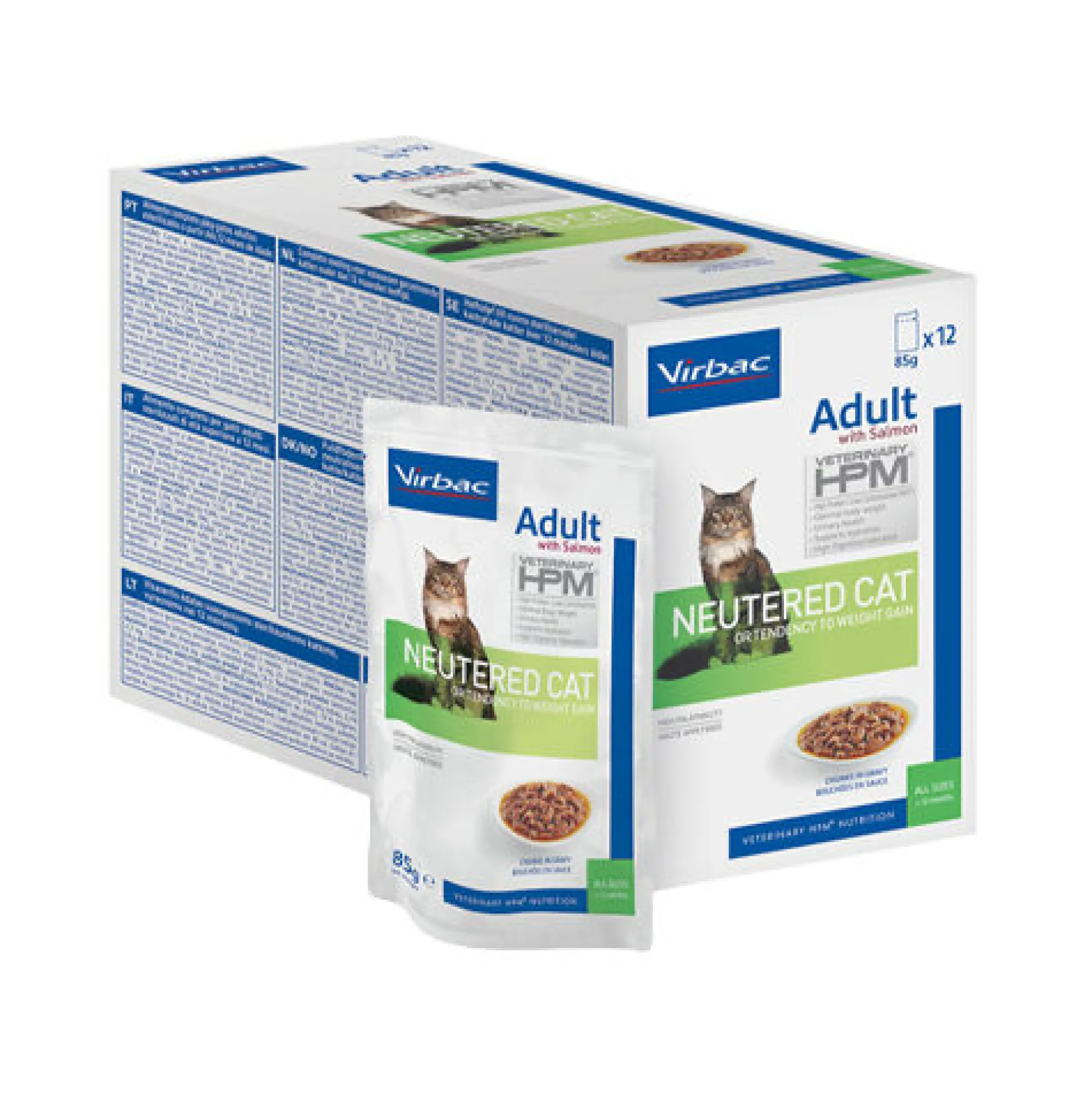 Veterinary HPM - Adult Neutered Cat with Salmon