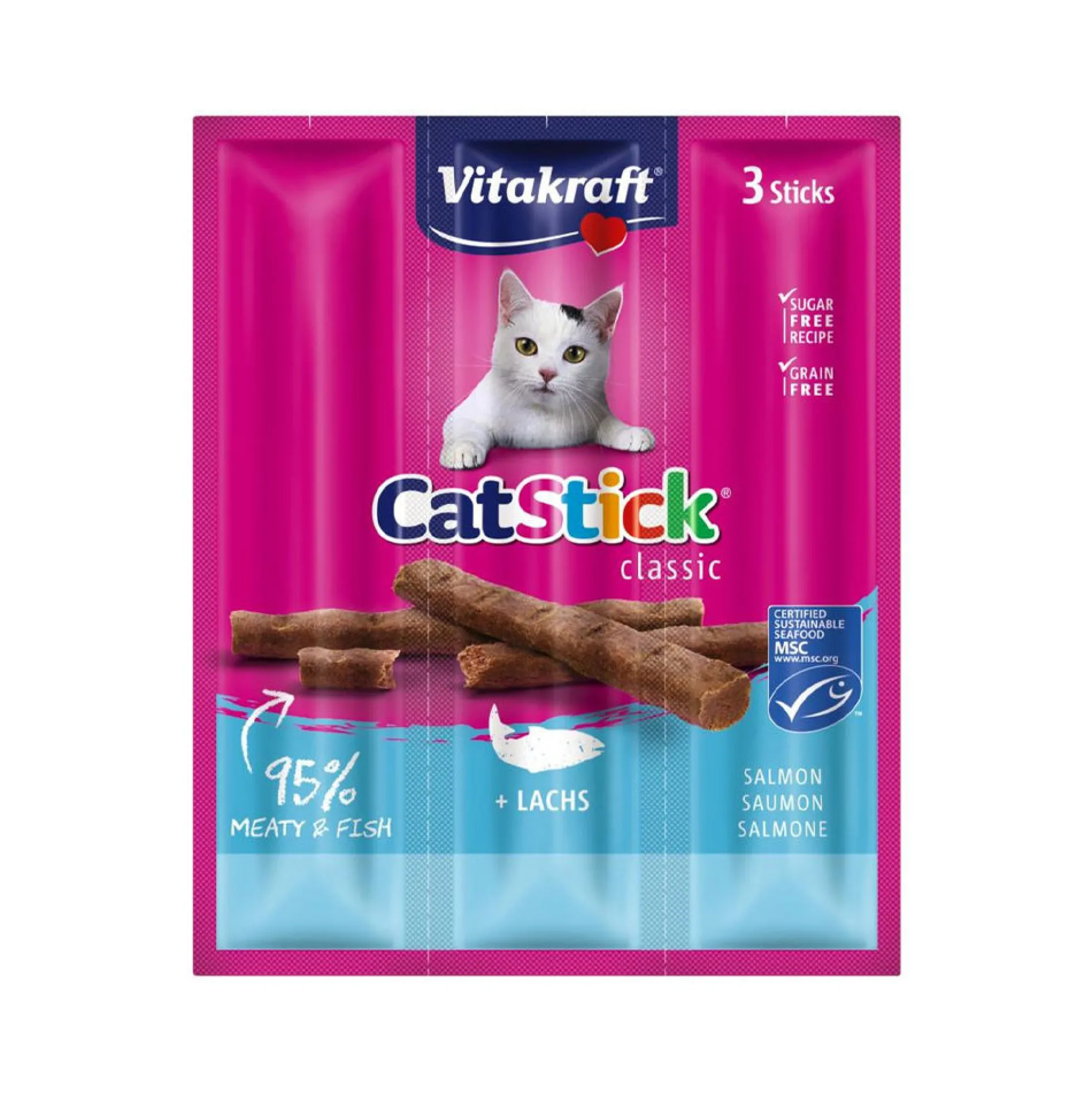 Vitakraft Cat Stick Classic - Salmone