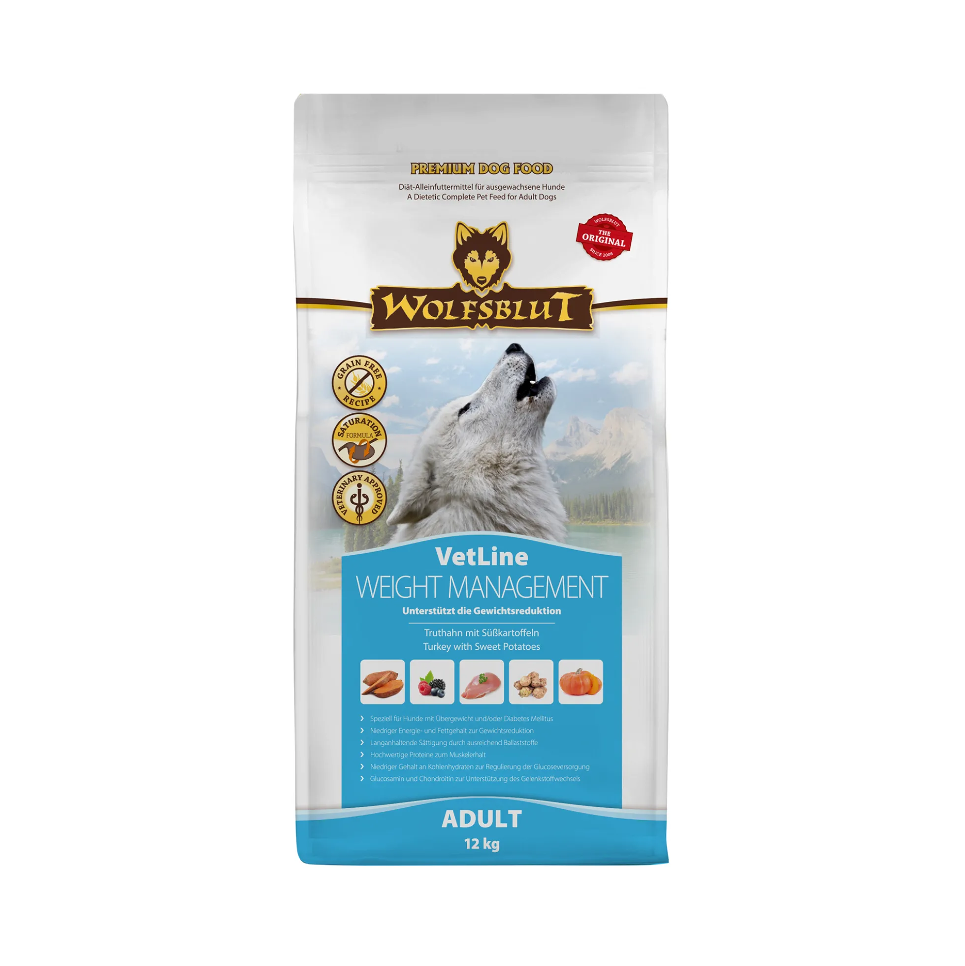 Wolfsblut Vetline Weight Management - Cibo per Cani