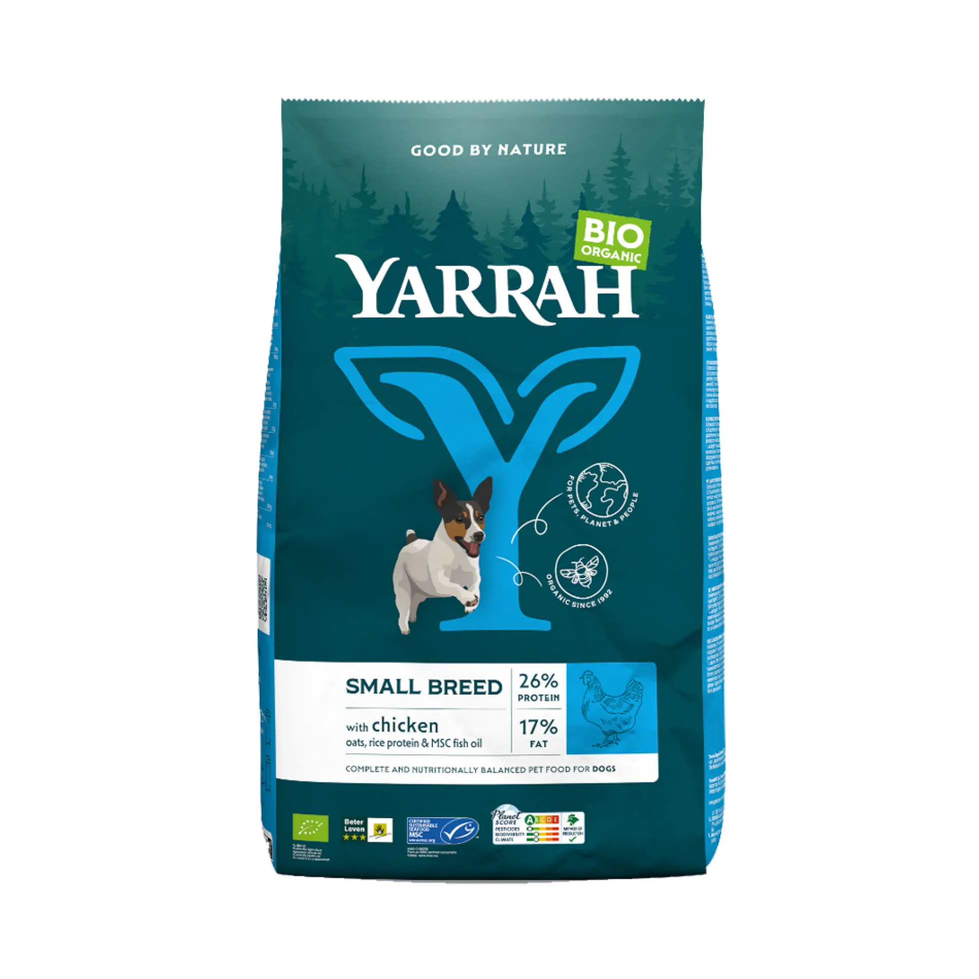 Yarrah - Cibo Secco Cane per razze piccole Bio